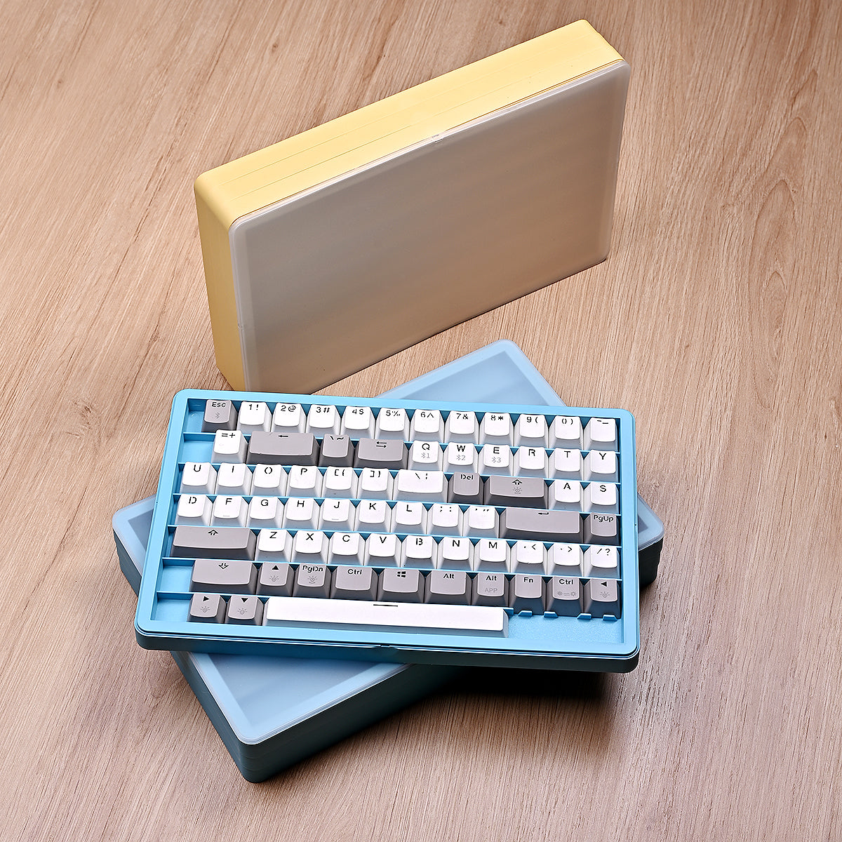 3-Layer Stackable Keycap Storage Box for Mechanical Keyboards