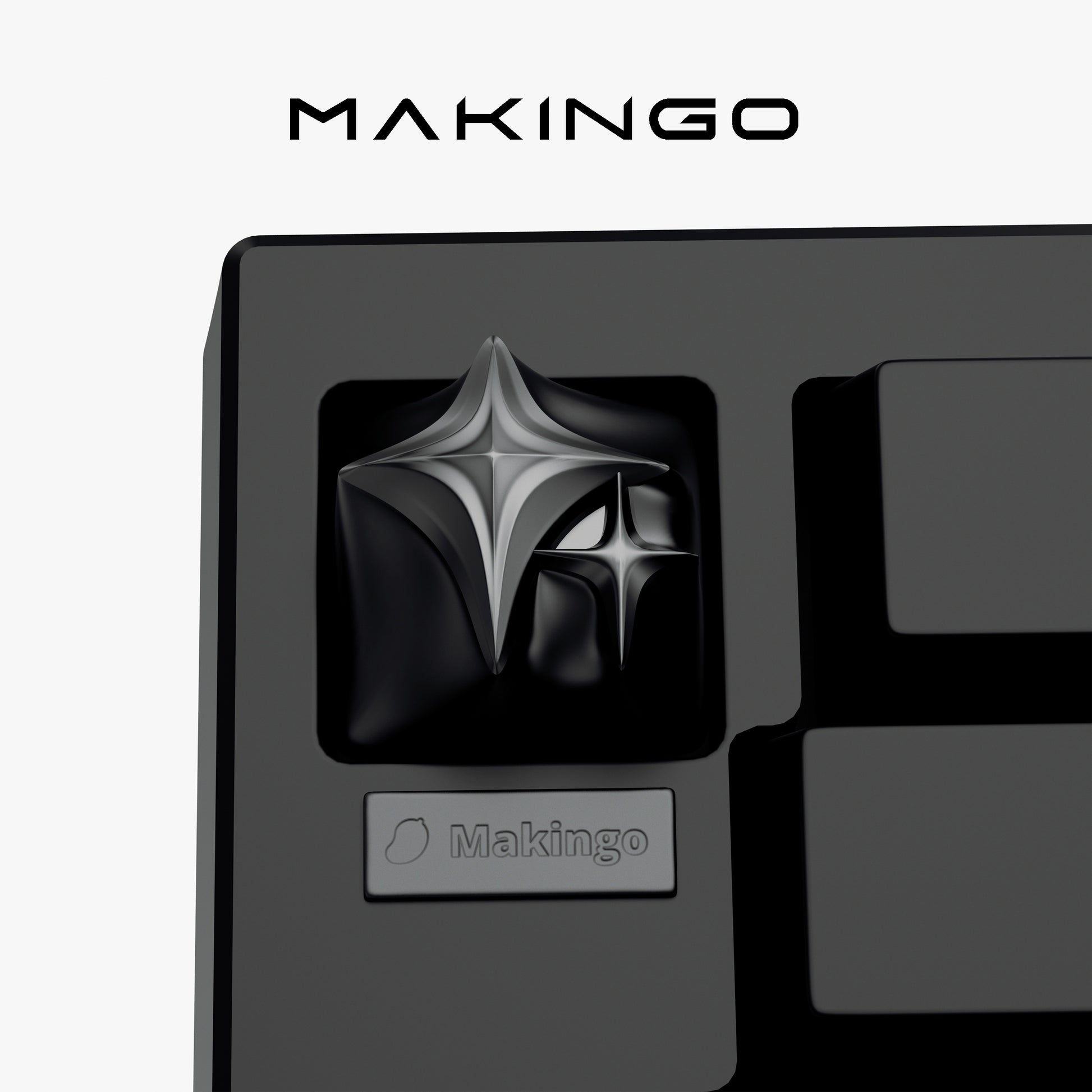 Makingo Cosmic Era Metal Star Keycap – Custom Single ESC Key - Titan Nation