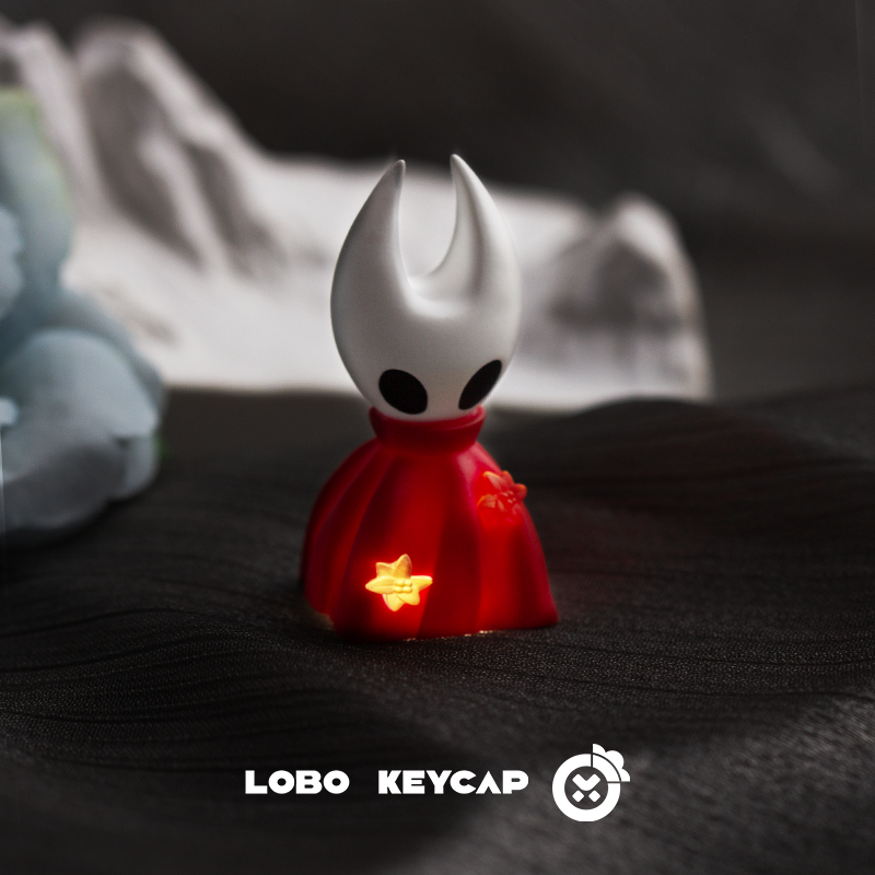 Hollow Knight Song of Silk Resin Keycap – Single Translucent ESC Key - Titan Nation