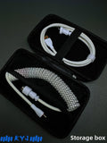 Custom Coiled Type-C Aviator Cable for Mechanical Keyboards – 8K Magnetic Switch Data Cable - Titan Nation