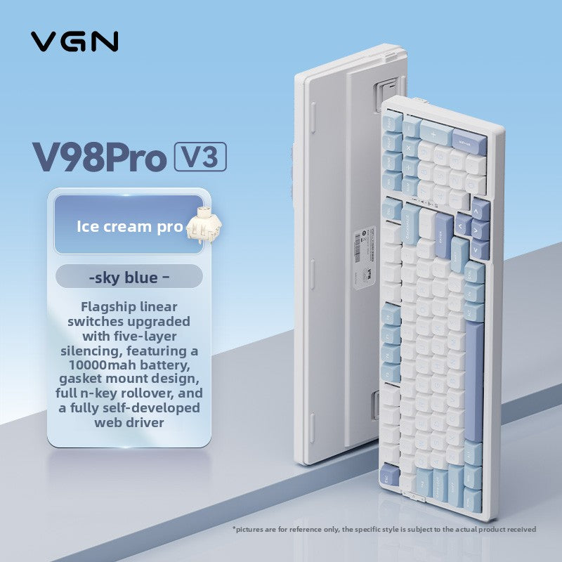 VGN V98 Pro V3 Wireless Gasket Mechanical Keyboard - Titan Nation
