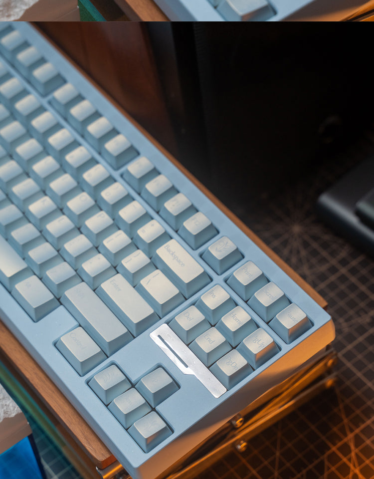 Iridescent Pearl Keycaps – Cherry Profile PBT 1.7mm for Wooting 75 - Titan Nation