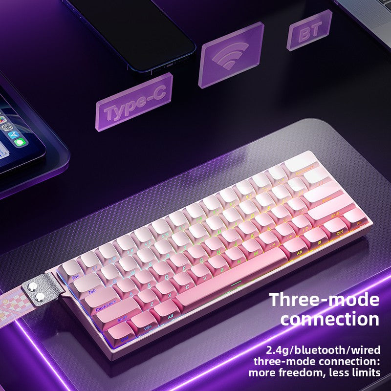 AULA MINI60HE Tri-Mode Hall Effect Keyboard