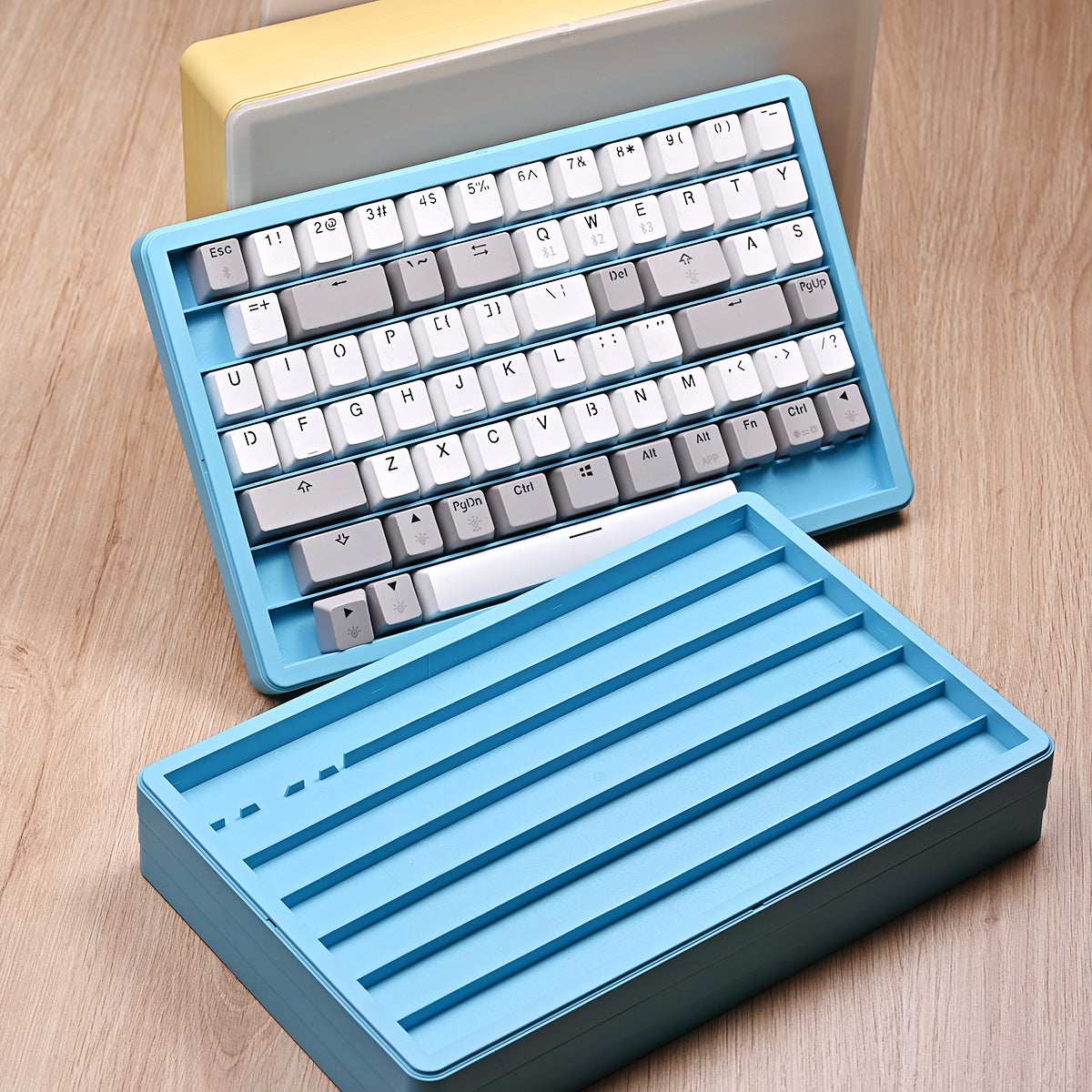 3-Layer Stackable Keycap Storage Box for Mechanical Keyboards - Titan Nation