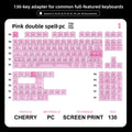 Titan Nation Frosted Matte Dual-Tone Keycaps – PC Translucent Set - Titan Nation