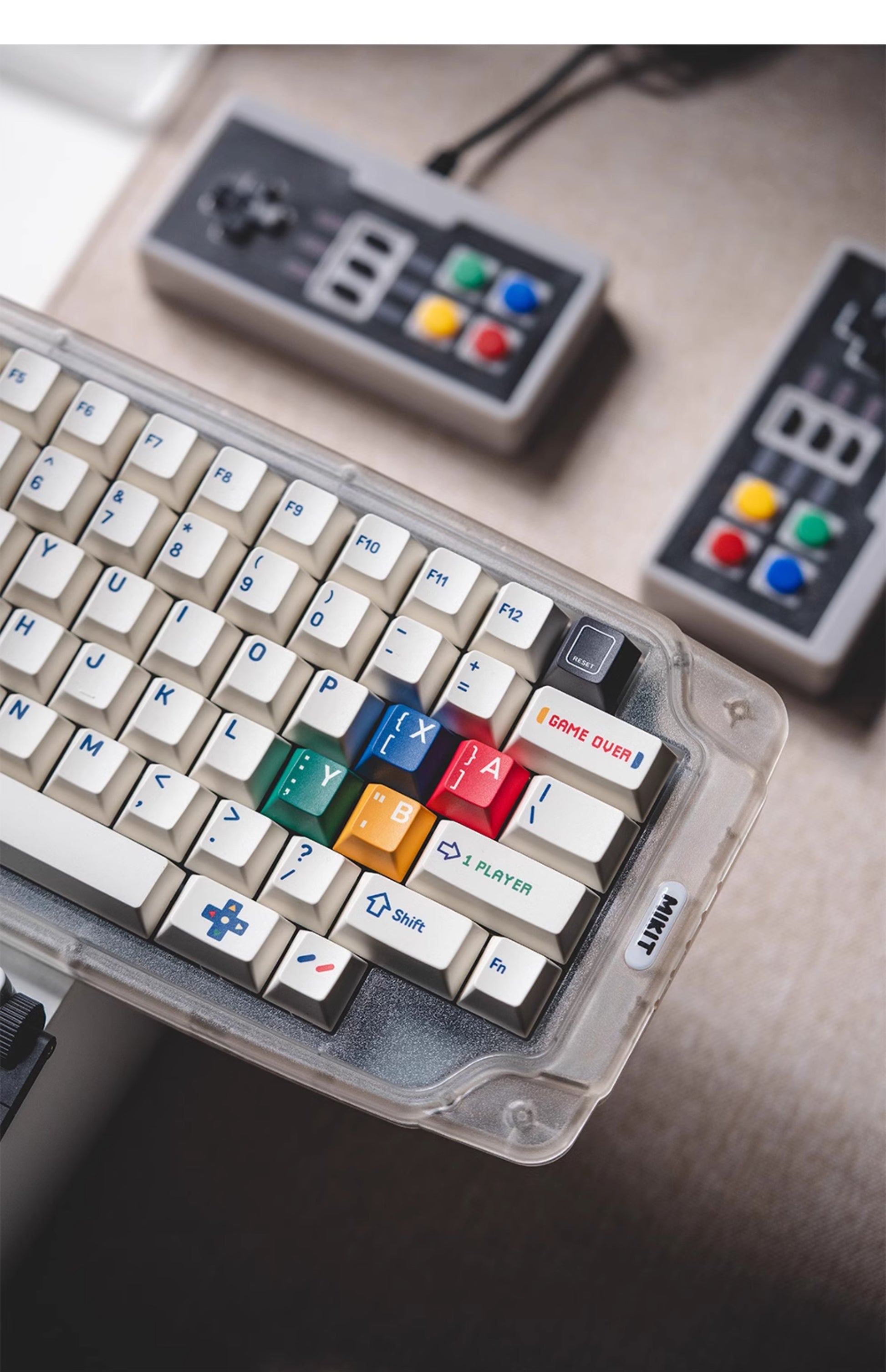 FBB Original SFC 1990 Keycaps – Custom PBT Dye-Sub Set for 87-Key NGC - Titan Nation