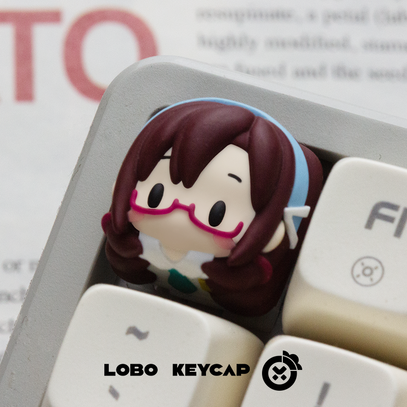 Neon Genesis Evangelion EVA Artisan Keycap – Custom Resin ESC Key - Titan Nation