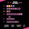 Titan Nation Bocchi the Rock Pochi-chan Keycaps – Pink PBT Set - Titan Nation