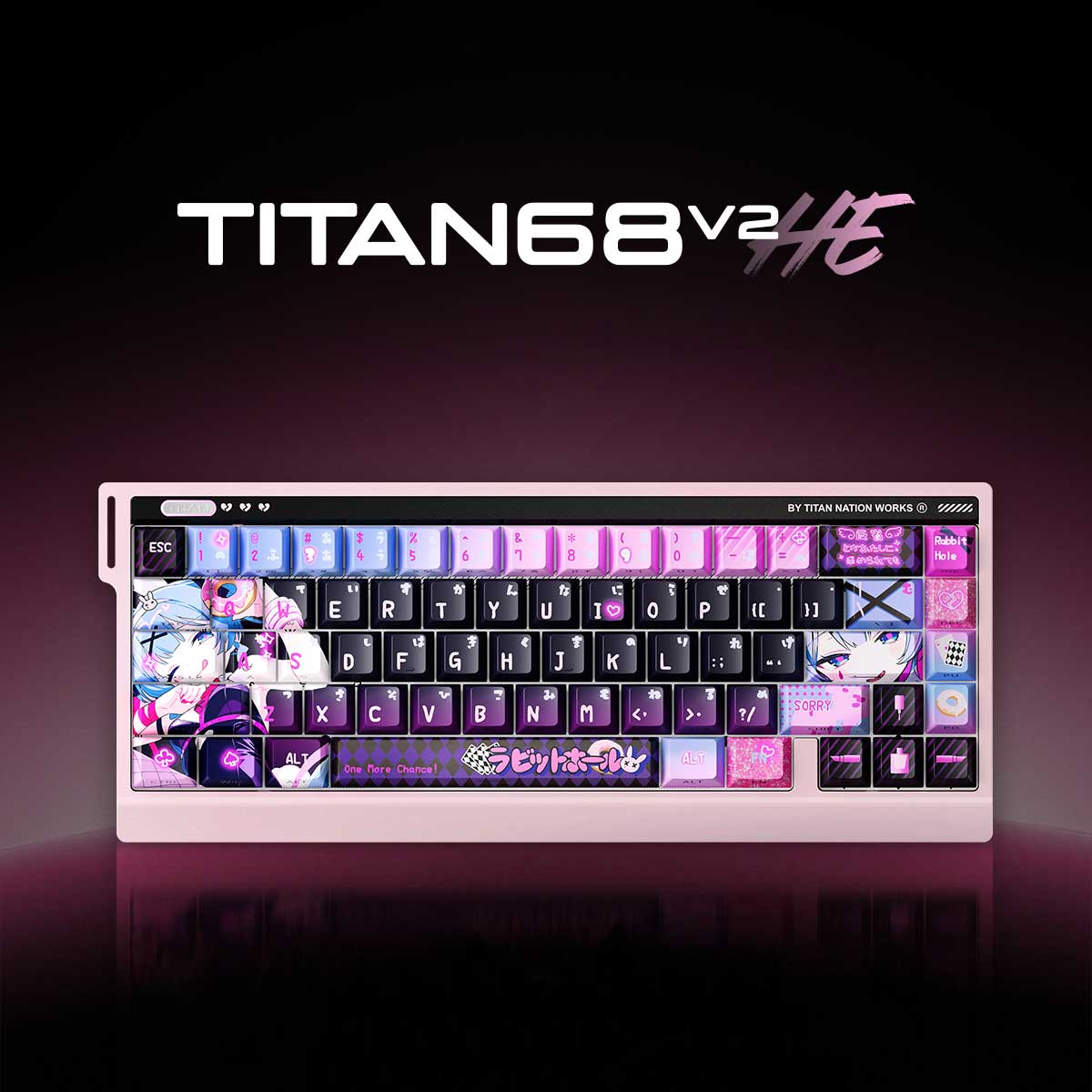 TITAN68HE Magnetic Switch Keyboard