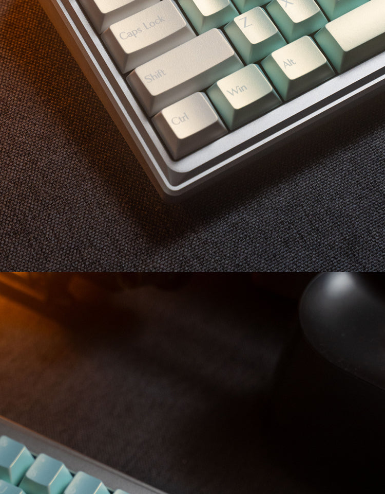 Iridescent Pearl Keycaps – Cherry Profile PBT 1.7mm for Wooting 75 - Titan Nation