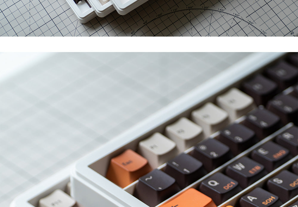 Stackable Keycap Display Box – Multi-Layer Dustproof White Organizer - Titan Nation