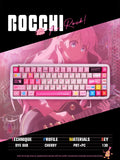 Titan Nation Bocchi the Rock Pochi-chan Keycaps – Pink PBT Set - Titan Nation