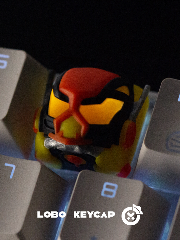 Kamen Rider Transparent Artisan Keycap for All Mechanical Keyboards