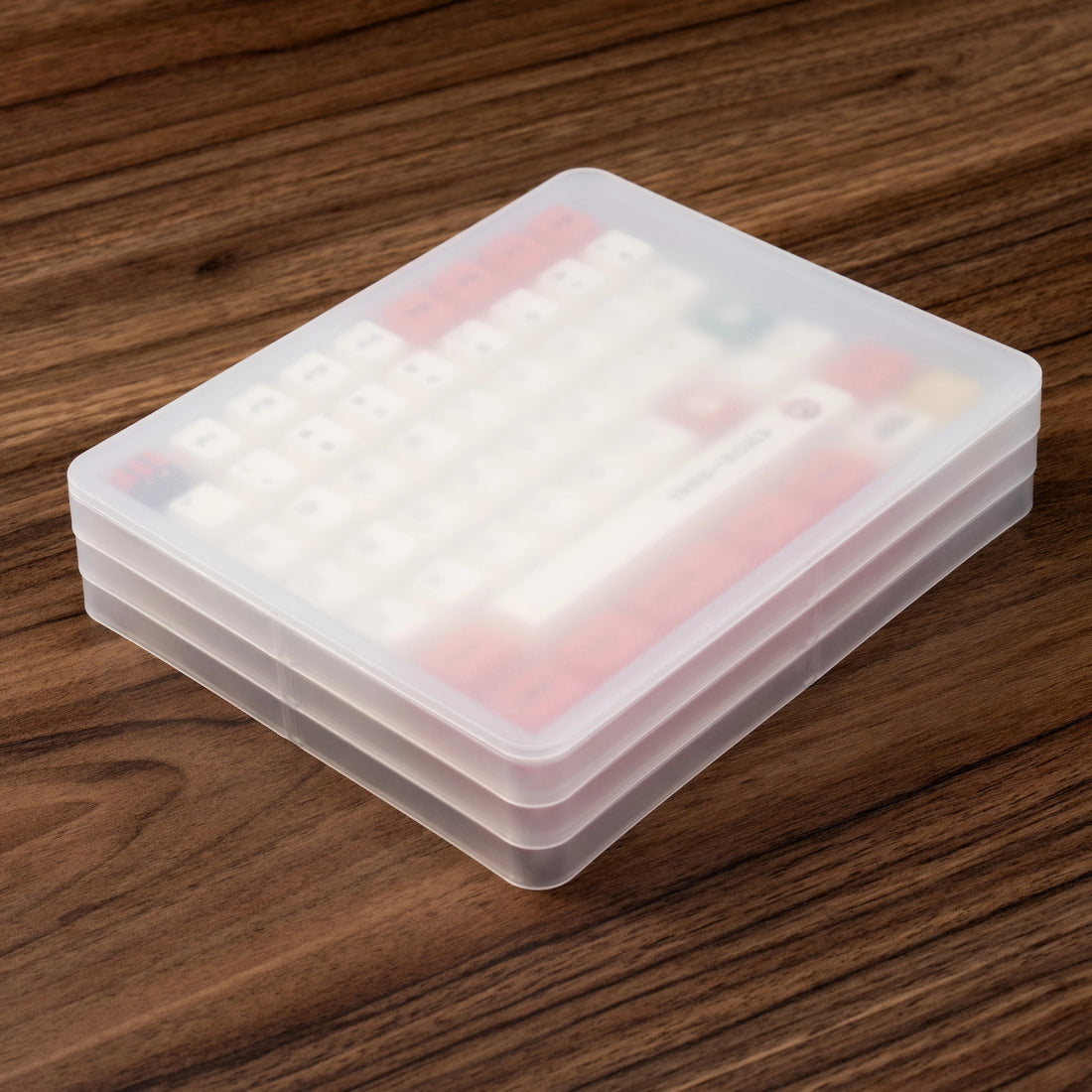 Universal Transparent Keycap Display Box with Dustproof Stackable Lid - Titan Nation