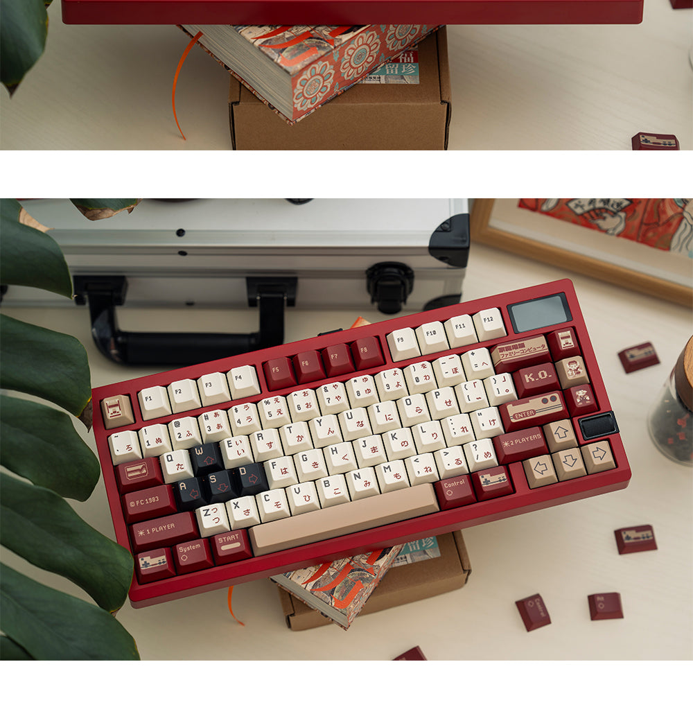 FBB Original SFC 1990 Keycaps – Custom PBT Dye-Sub Set for 87-Key NGC - Titan Nation