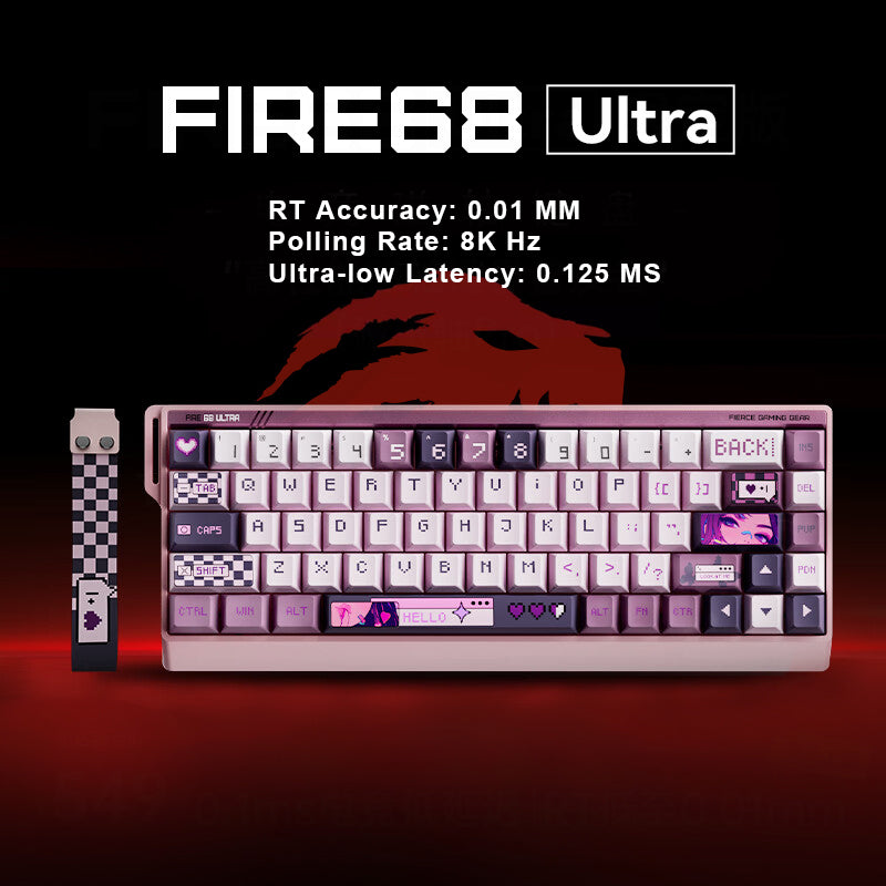 MADLIONS Fire68/fire68 Ultra Magnetic Game Keyboard layout
