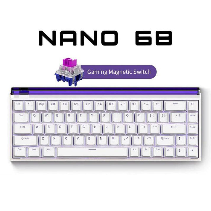NANO68 PRO Magnetic Switch Keyboard supports web driver