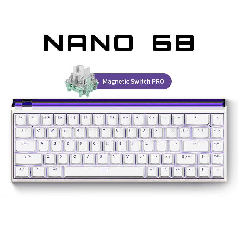 NANO68 PRO Magnetic Switch Keyboard layout similar to MADE68